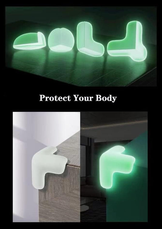 L-Shaped Night-Light Anti-Collision Corner Protector (Packof 10)