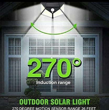 Solar Motion Sensor Security Light - 100 LED, Waterproof, Energy Efficient