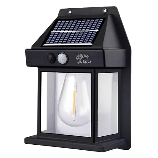 Solar Light Outdoor Wall Light - Durable ABS, Weatherproof, Energy-Efficient