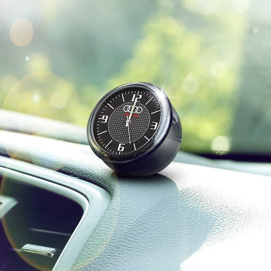 Analog Car Mini Quartz Clock with Custom Brand Logo