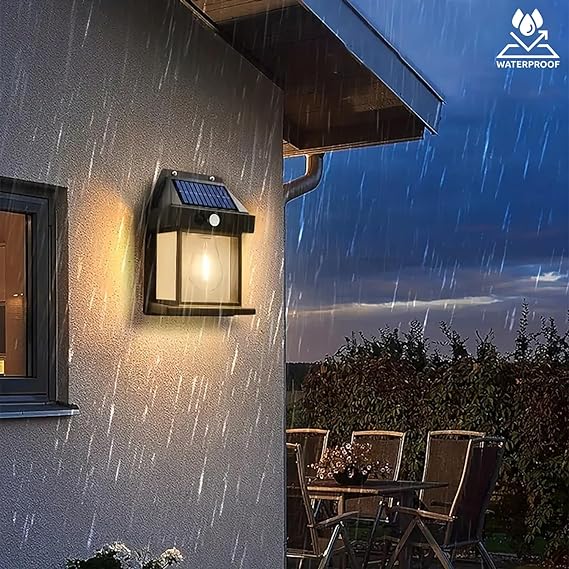 Solar Light Outdoor Wall Light - Durable ABS, Weatherproof, Energy-Efficient