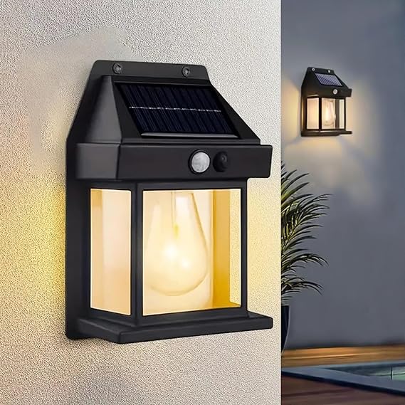 Solar Light Outdoor Wall Light - Durable ABS, Weatherproof, Energy-Efficient