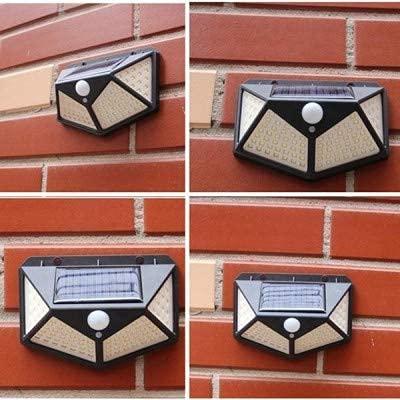 Solar Motion Sensor Security Light - 100 LED, Waterproof, Energy Efficient