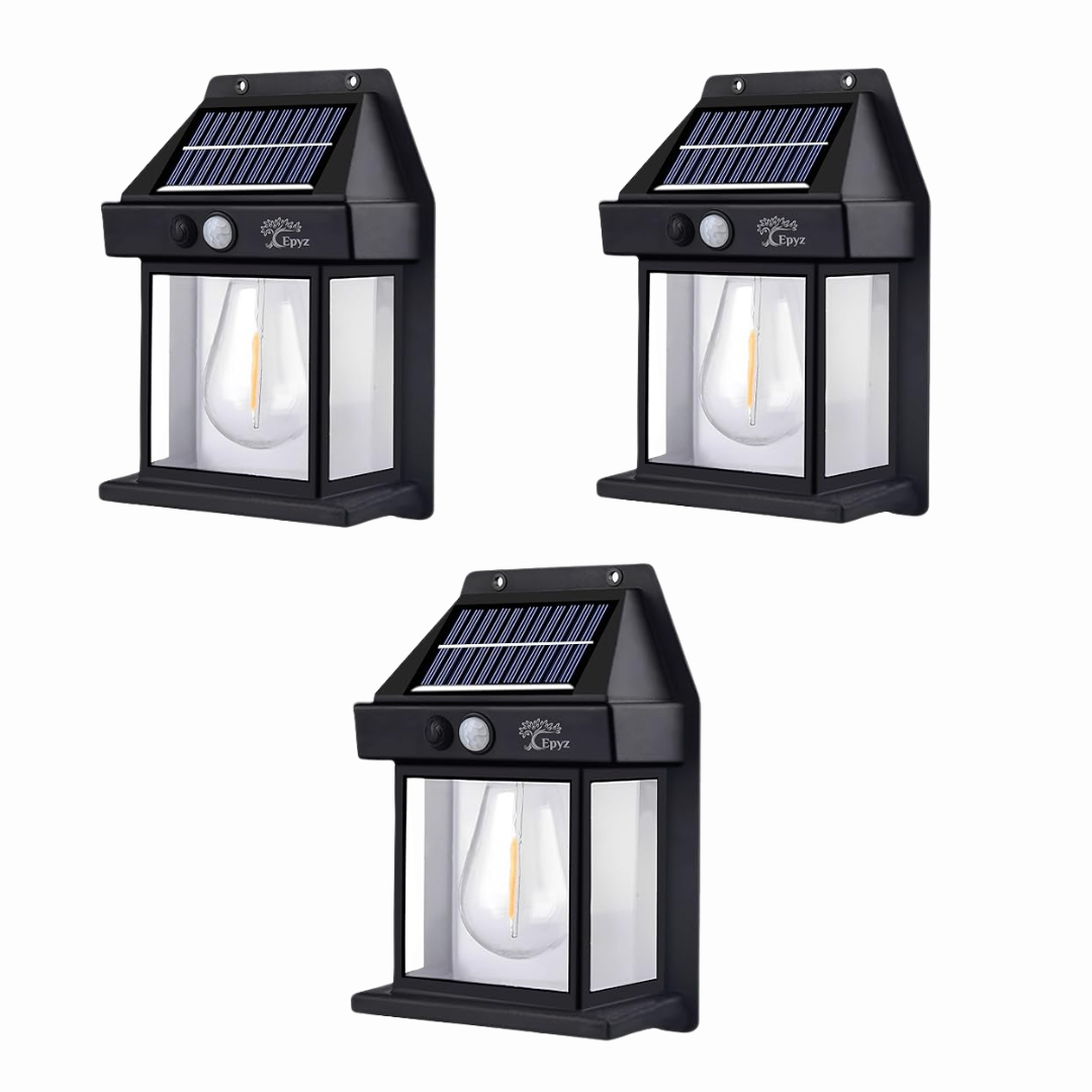 Solar Light Outdoor Wall Light - Durable ABS, Weatherproof, Energy-Efficient