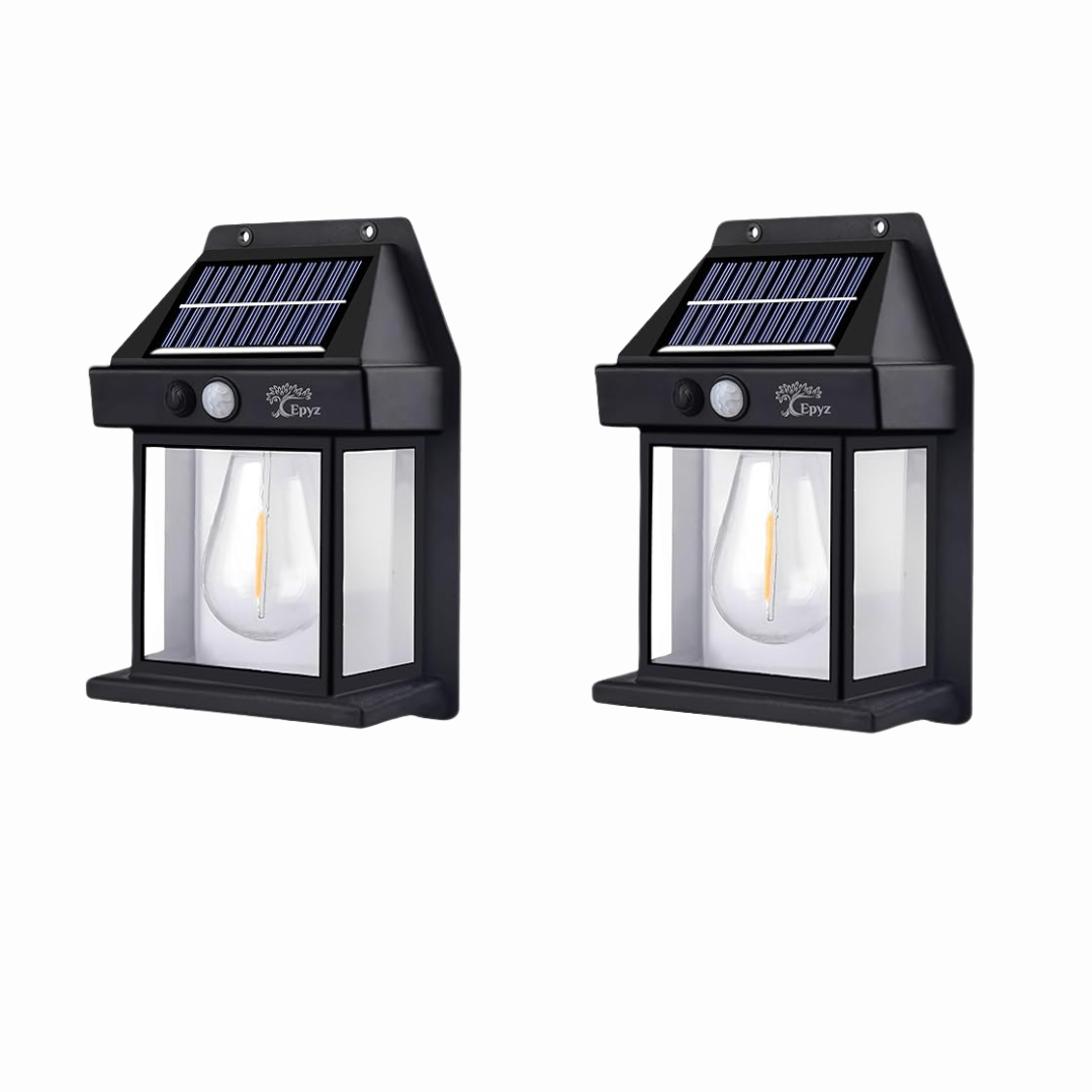 Solar Light Outdoor Wall Light - Durable ABS, Weatherproof, Energy-Efficient