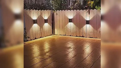 Solar Light Outdoor Wall Light - Energy-Efficient, Weatherproof, Easy Installation